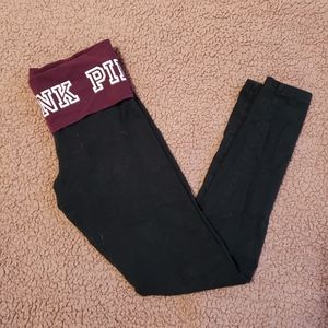 Maroon Pink leggings